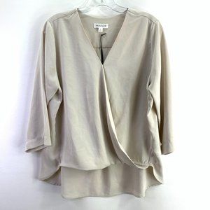 Prologue Cream Blouse Medium D1-144